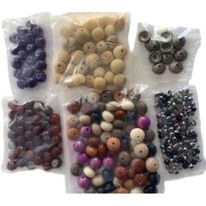 Mixed Beads Jewelry Making Set Assorted Styles Colors Craft Supplies DIY Bracele